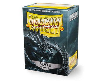 Dragon Shield Matte Sleeve - Slate ‘Escotarox’ 100ct