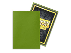 Shield Matte Sleeve -  Olive ‘Lavom’ 100ct