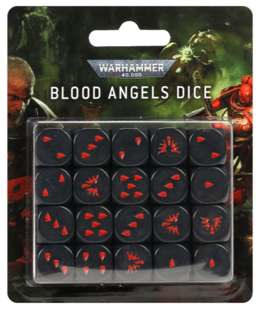 Blood Angels Dice Set