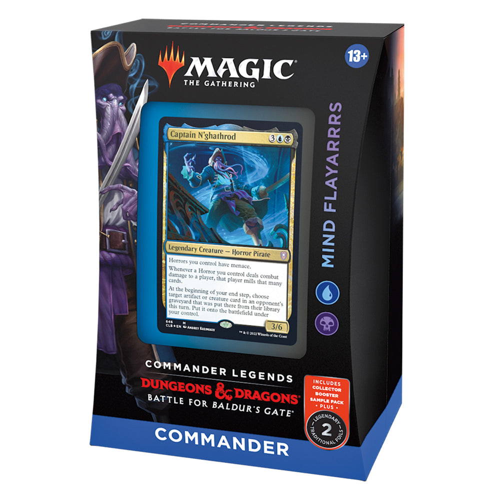 COMMANDER LEGENDS: BATTLE FOR BALDUR'S GATE - COMMANDER DECK (MIND FLAYARRRS) [Available June 10th 2022]
