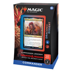 COMMANDER LEGENDS: BATTLE FOR BALDUR'S GATE - COMMANDER DECK (DRACONIC DISSENT) [Available June 10th 2022]