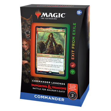 COMMANDER LEGENDS: BATTLE FOR BALDUR'S GATE - COMMANDER DECK (EXIT FROM EXILE) [Available June 10th 2022]