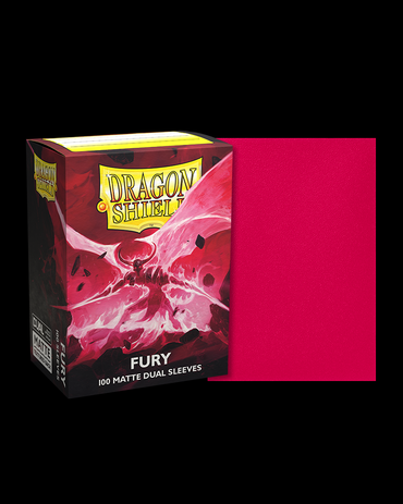 Fury - Dual Matte Sleeves - Standard Size - 100 ct
