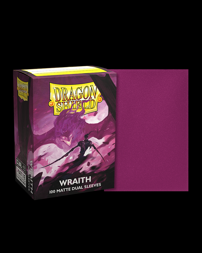 Wraith - Dual Matte Sleeves - Standard Size - 100 ct