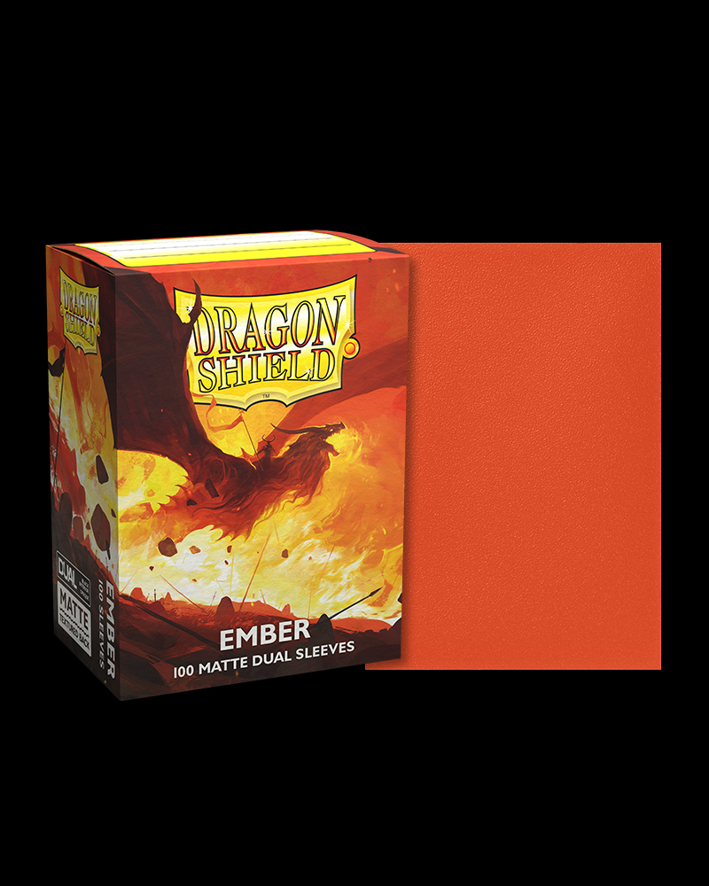 Ember - Dual Matte Sleeves - Standard Size - 100 ct