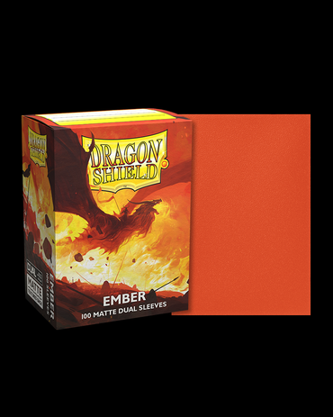 Ember - Dual Matte Sleeves - Standard Size - 100 ct