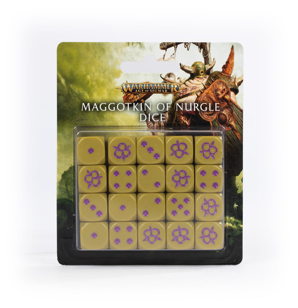 Maggotkin of Nurgle Dice