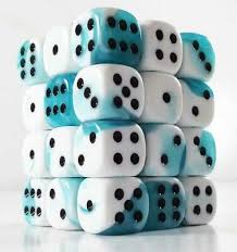 CHESSEX: D6 Gemini™ DICE SETS - 12mm