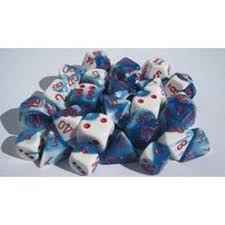 CHESSEX: D6 Gemini™ DICE SETS - 16mm