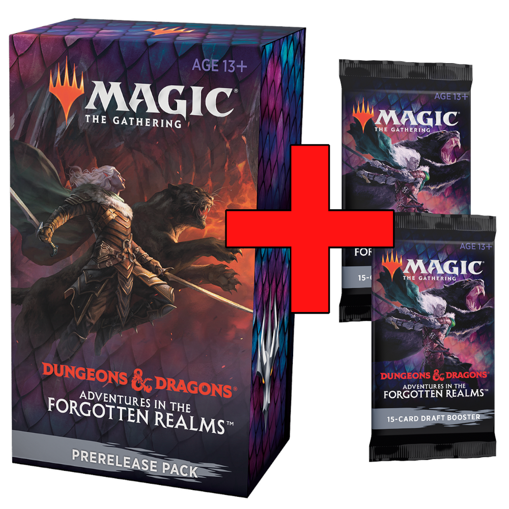 D&D Adventures in the Forgotten Realms Prerelease Kit (+2 Prize Packs) (Pre-Order: Available July 16th)