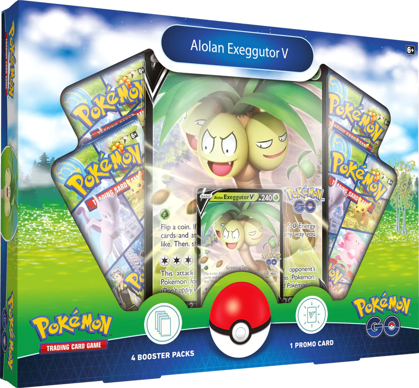 Pokemon GO Collection Alolan Exeggutor V Pokemon GO Collection Alolan Exeggutor V